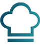Icon of a chef's hat