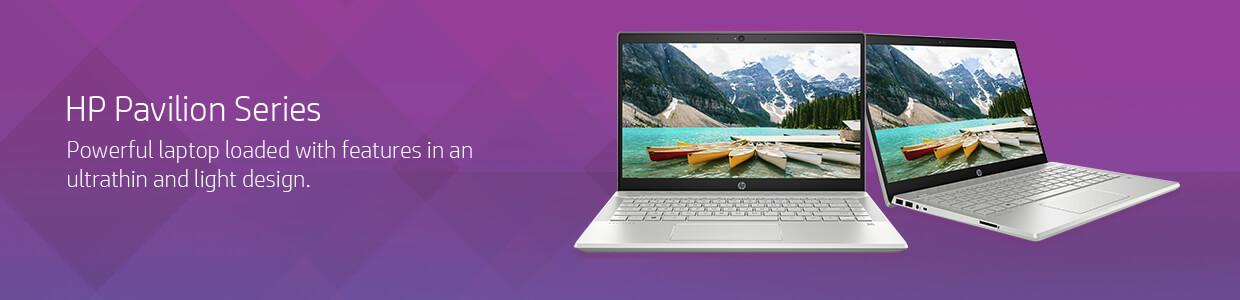 HP Pavilion Series - Powerful laptop loaded with features in an ultrathin and light design