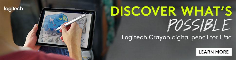 logitech crayon pen
