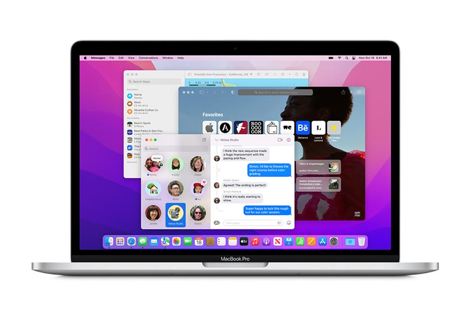 Image of touchID on a Macbook