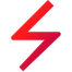 A lightning bolt icon