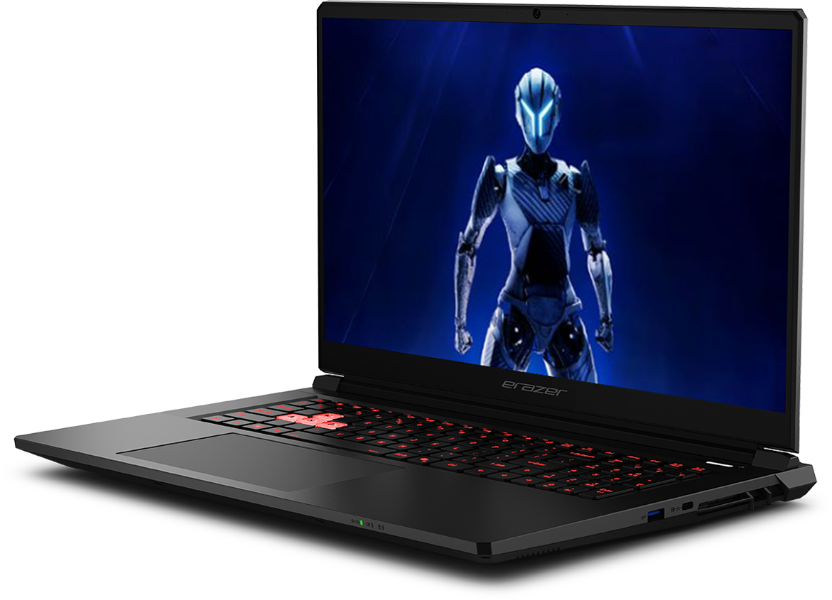 a black laptop