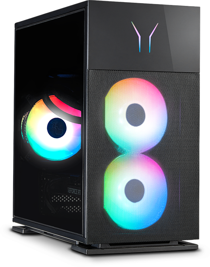 a black tower PC