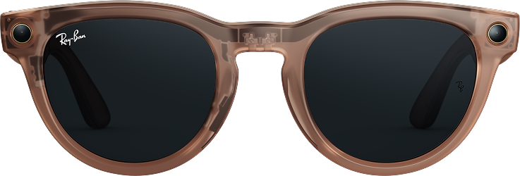 A pair of Ray-Ban Meta (Gen 2) AI glasses
