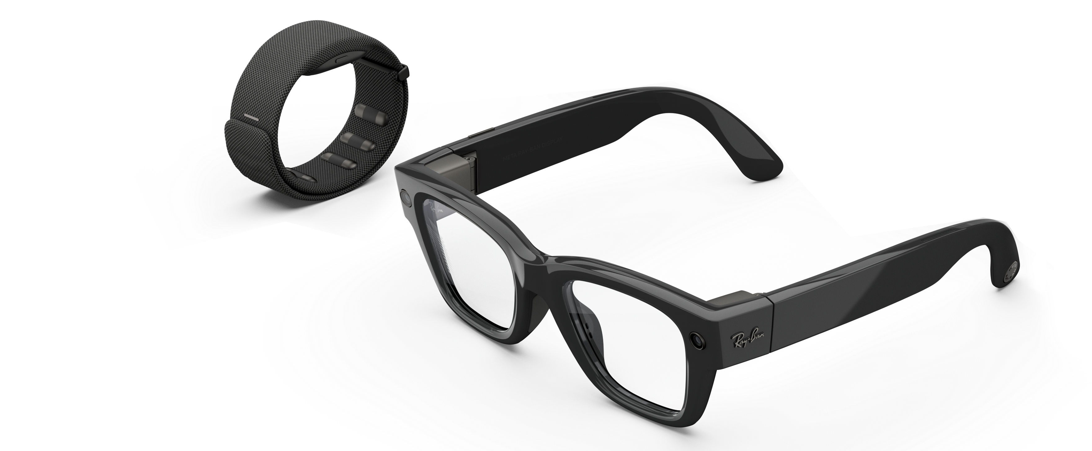 Meta Ray-Ban neural band on a wrist