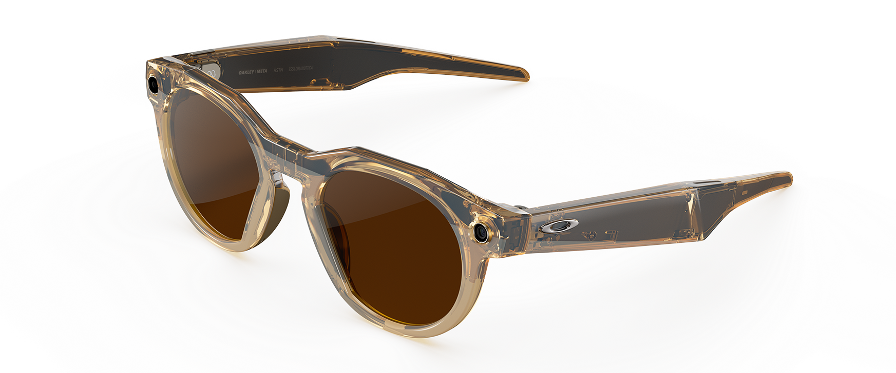 A pair of Meta Oakley HSTN AI glasses