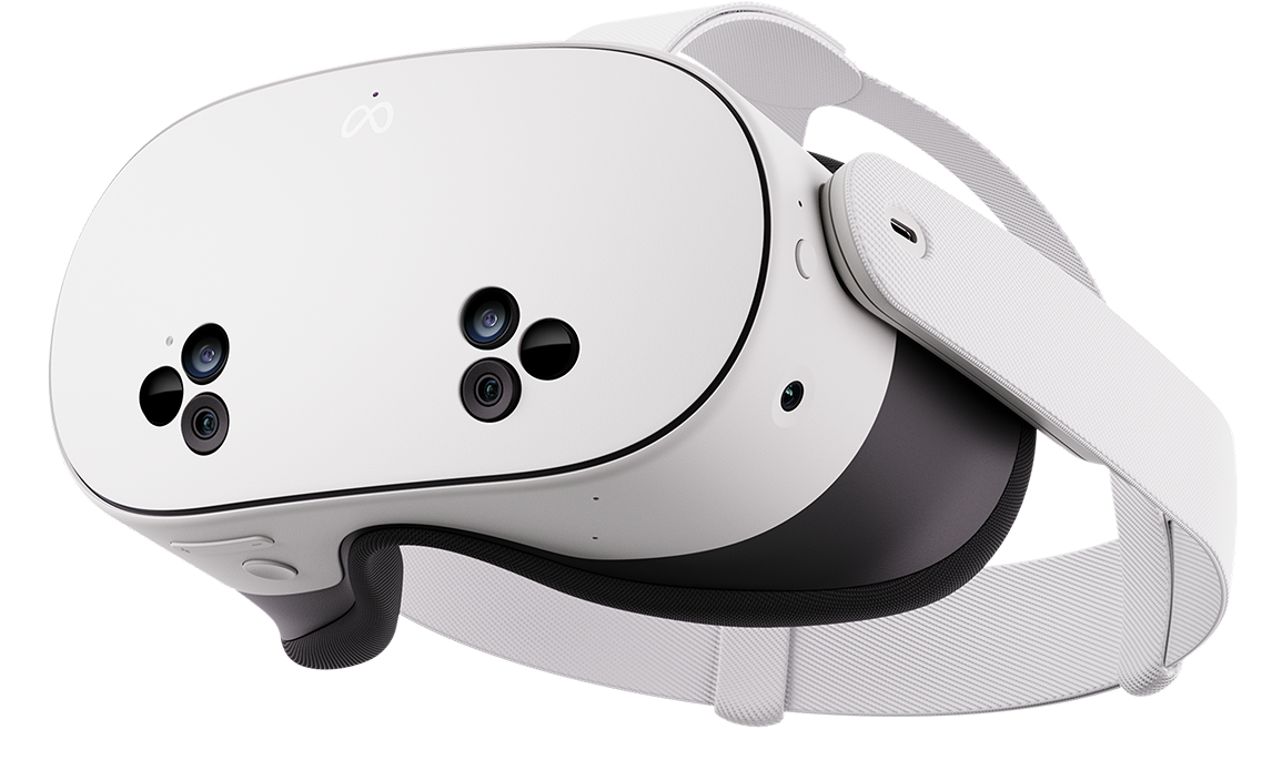 A Meta Quest 3S VR headset