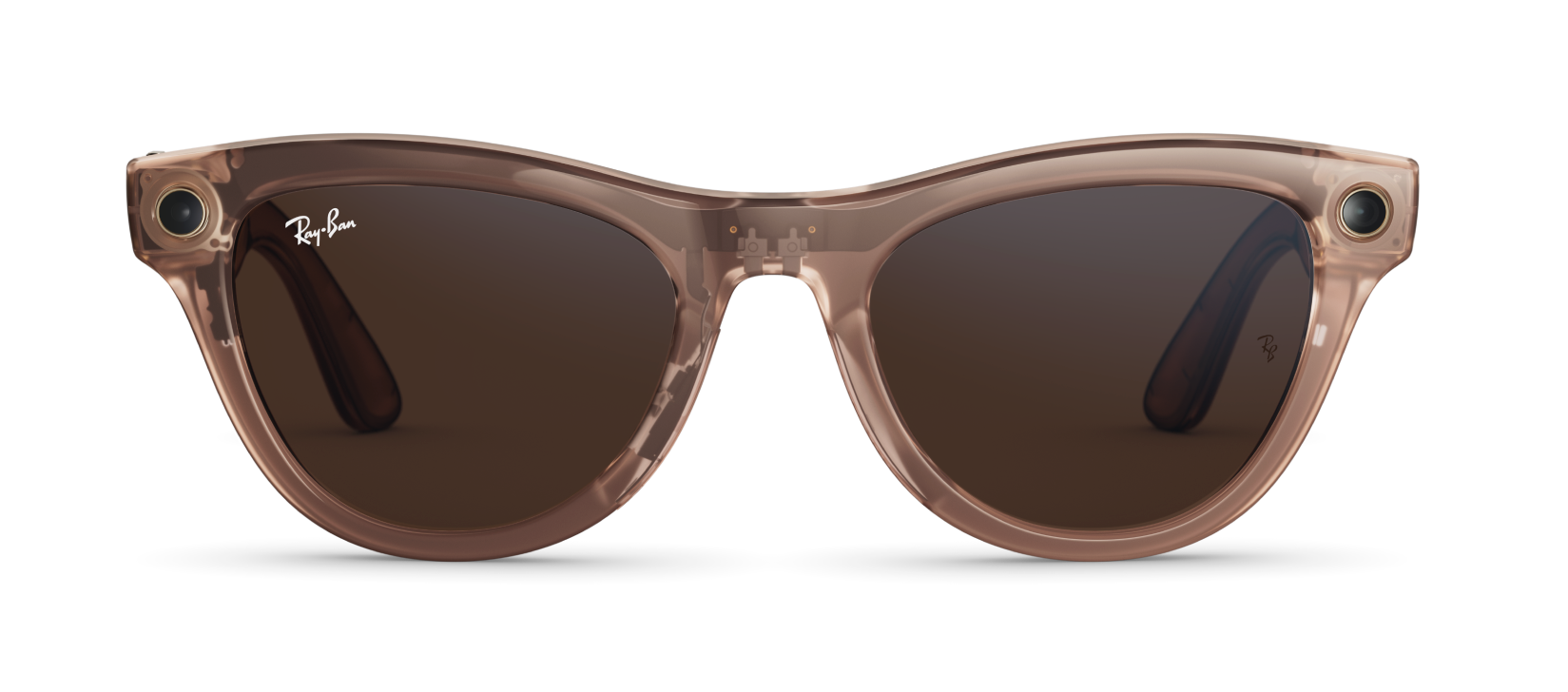A pair of Meta Ray-Ban Sklyer AI glasses