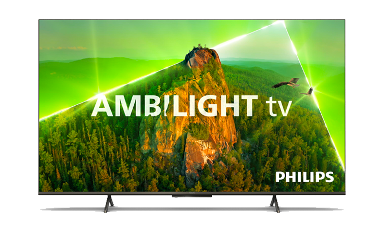 8718863034156 - PHILIPS Ambilight 55PUS8807/12 55 Smart 4K Ultra HD HDR  LED TV with Google Assistant - Currys Business