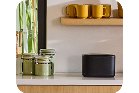 Cove Headphones place in kitchen aread