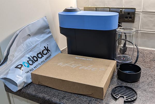 Nespresso box contents