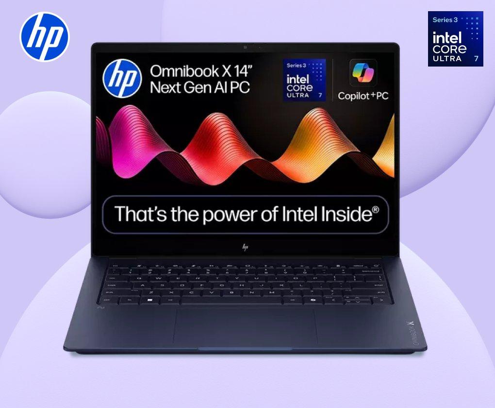 HP OmniBook X  Intel® Core™ Ultra 7 Series 3'