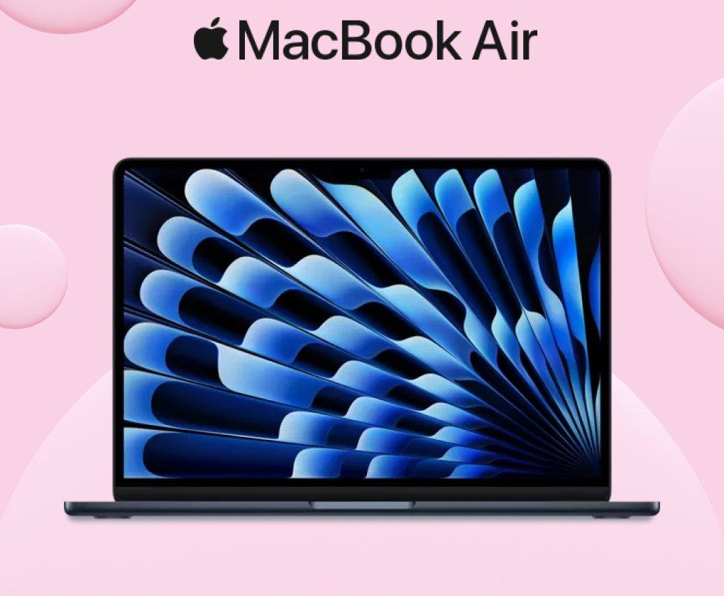 MacBook Air: Apple M5 chip 16GB, 512GB SSD - Midnight	