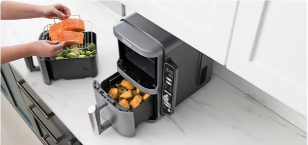 Double Stack Air Fry Technology