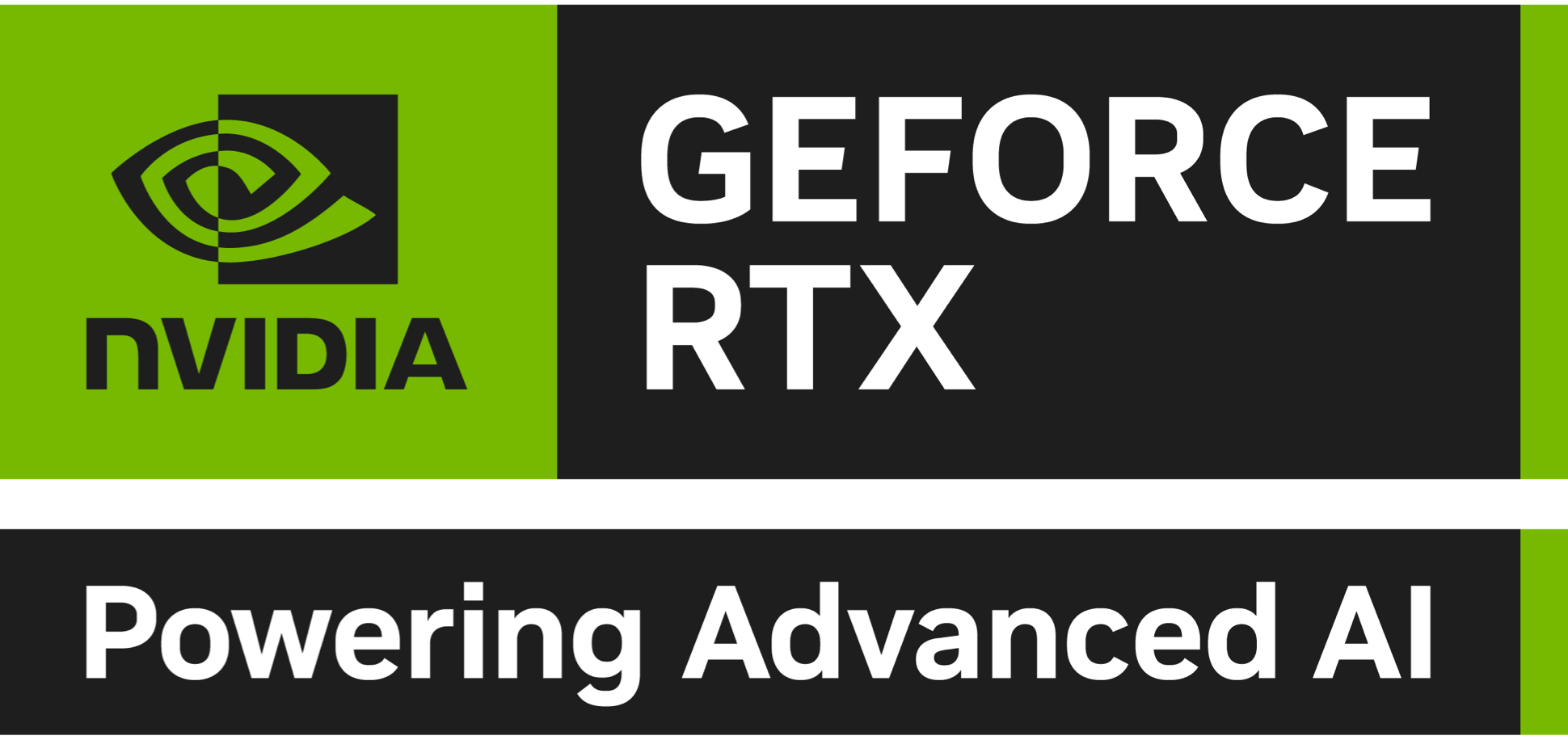 NVIDIA GeForce RTX Powers AI Badge