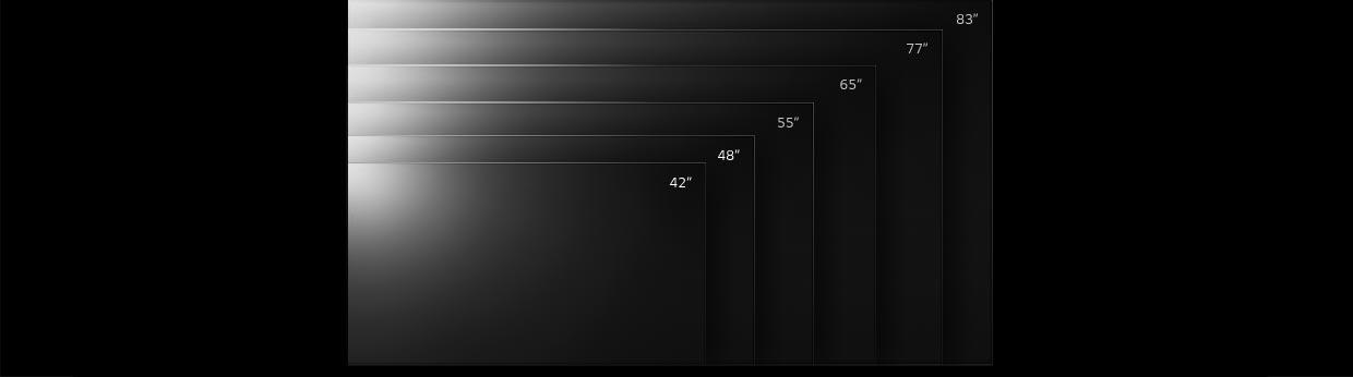 tv sizes