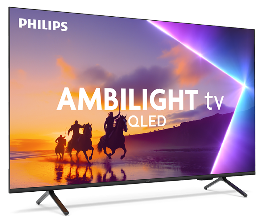 A Philips QLED TV
