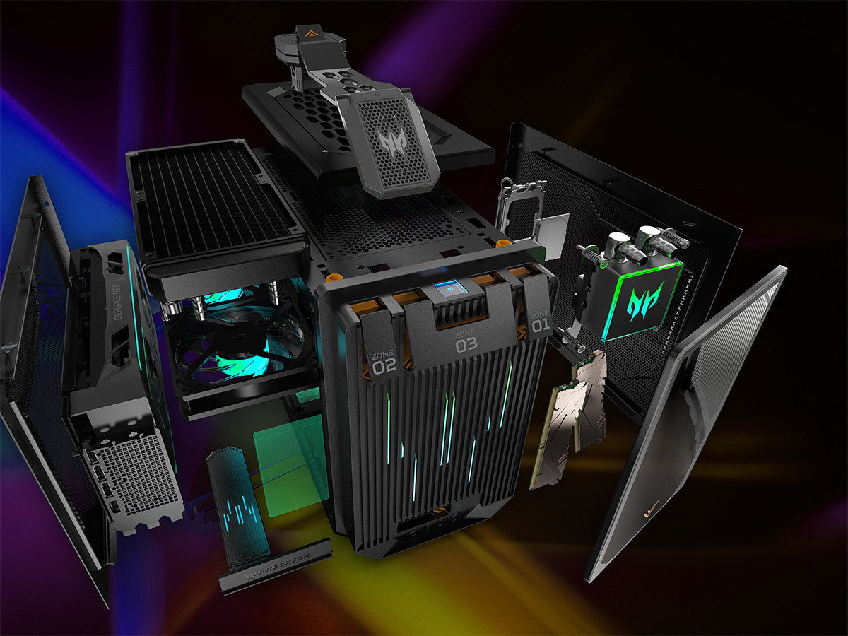 Triple chamber design
