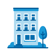 icon of a block of flats