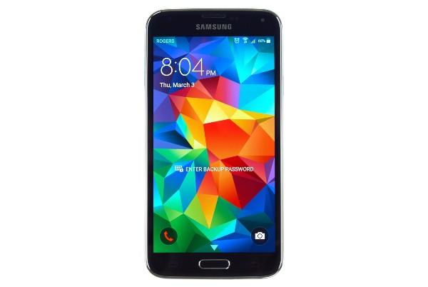 Galaxy S5 lock screen