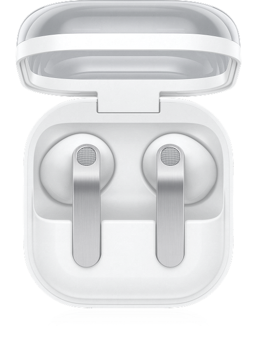 Samsung Galaxy Buds4 in their case