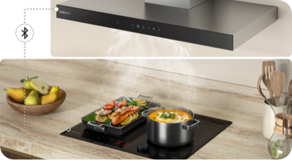 pots cooking on a hobs cooker