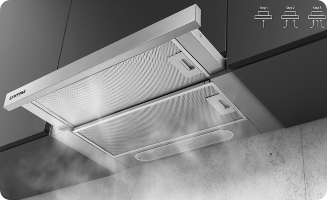 a samsung integrated hood