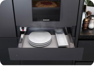 an image of a samsung warming drawer