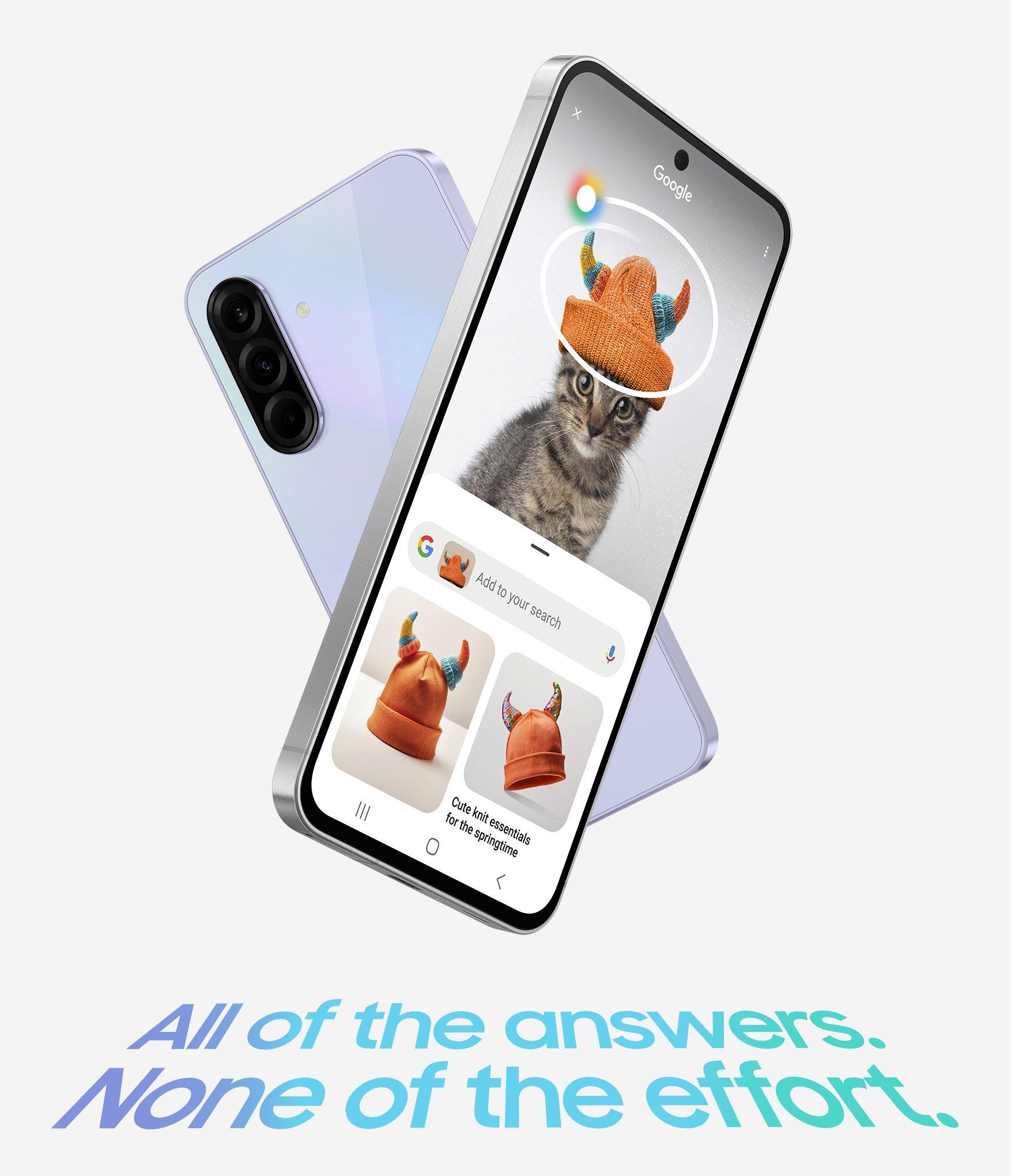 Two A series phone - All of the answers. None of the effort.