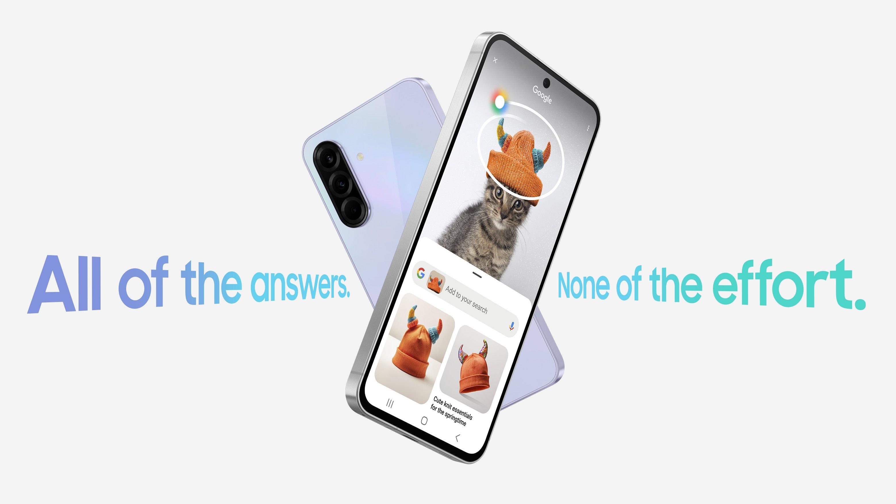 Two A series phone - All of the answers. None of the effort.