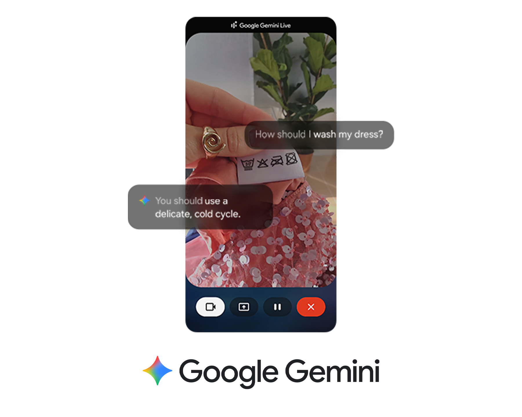 A mobile phone screen with a conversation with AI on it