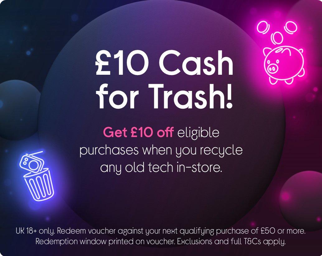 Cash for trash