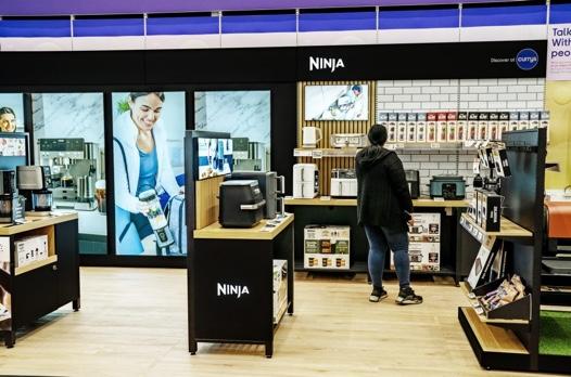 SharkNinja in a Currys store