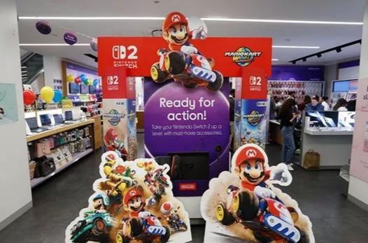 Nintendo in a Currys store