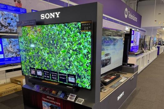 Sony in a Currys store