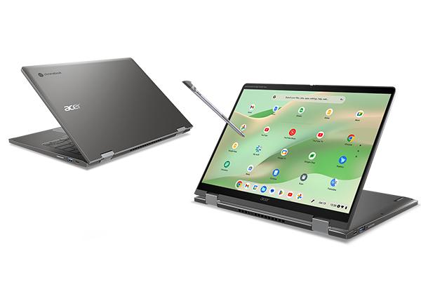 a laptop with a pen on it and a laptop with a pen on it