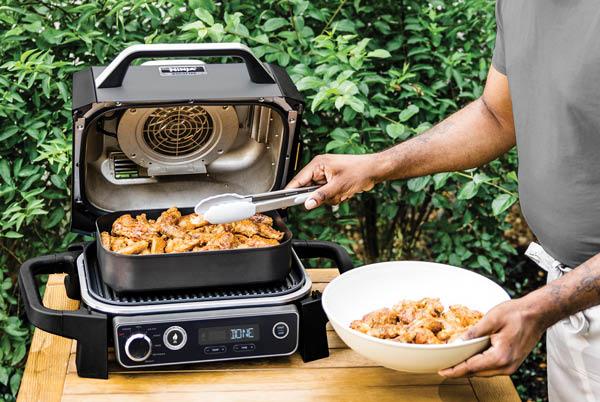 Ninja Woodfire OG701UK Outdoor Electric BBQ Grill & Smoker