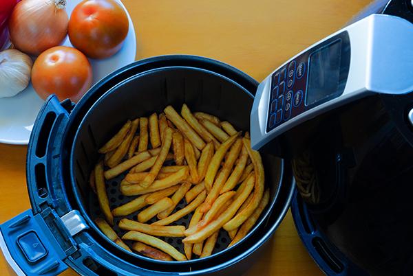chips in an air fryer