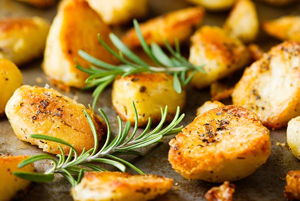 Roast potatoes in an air fryer