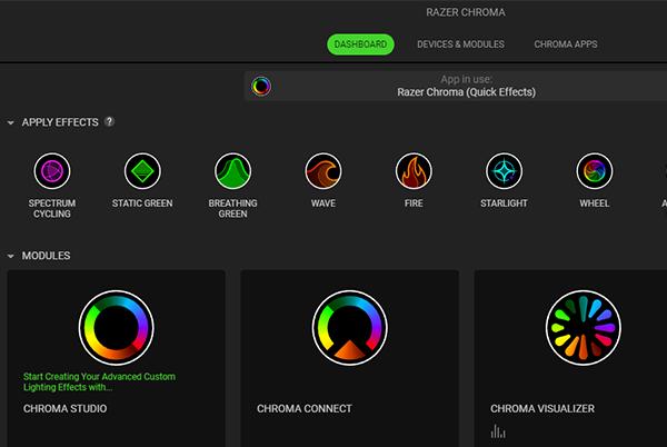 a screen shot of a computer screen showing various colors