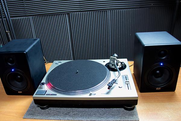 Record player and speakers