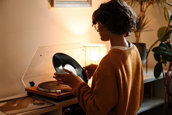 Playing a record