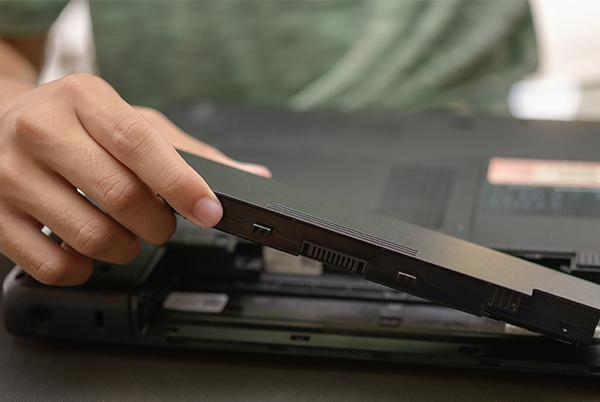 Removable laptop battery