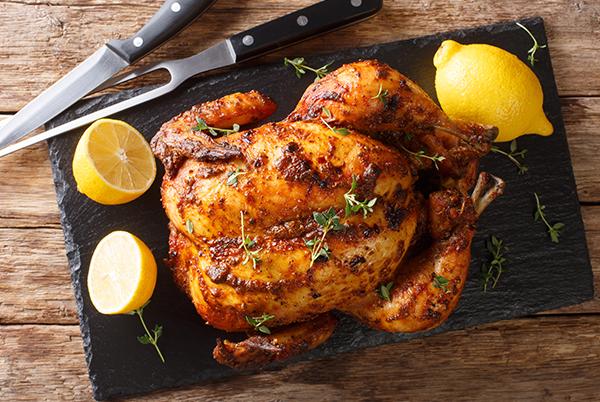 Roast chicken