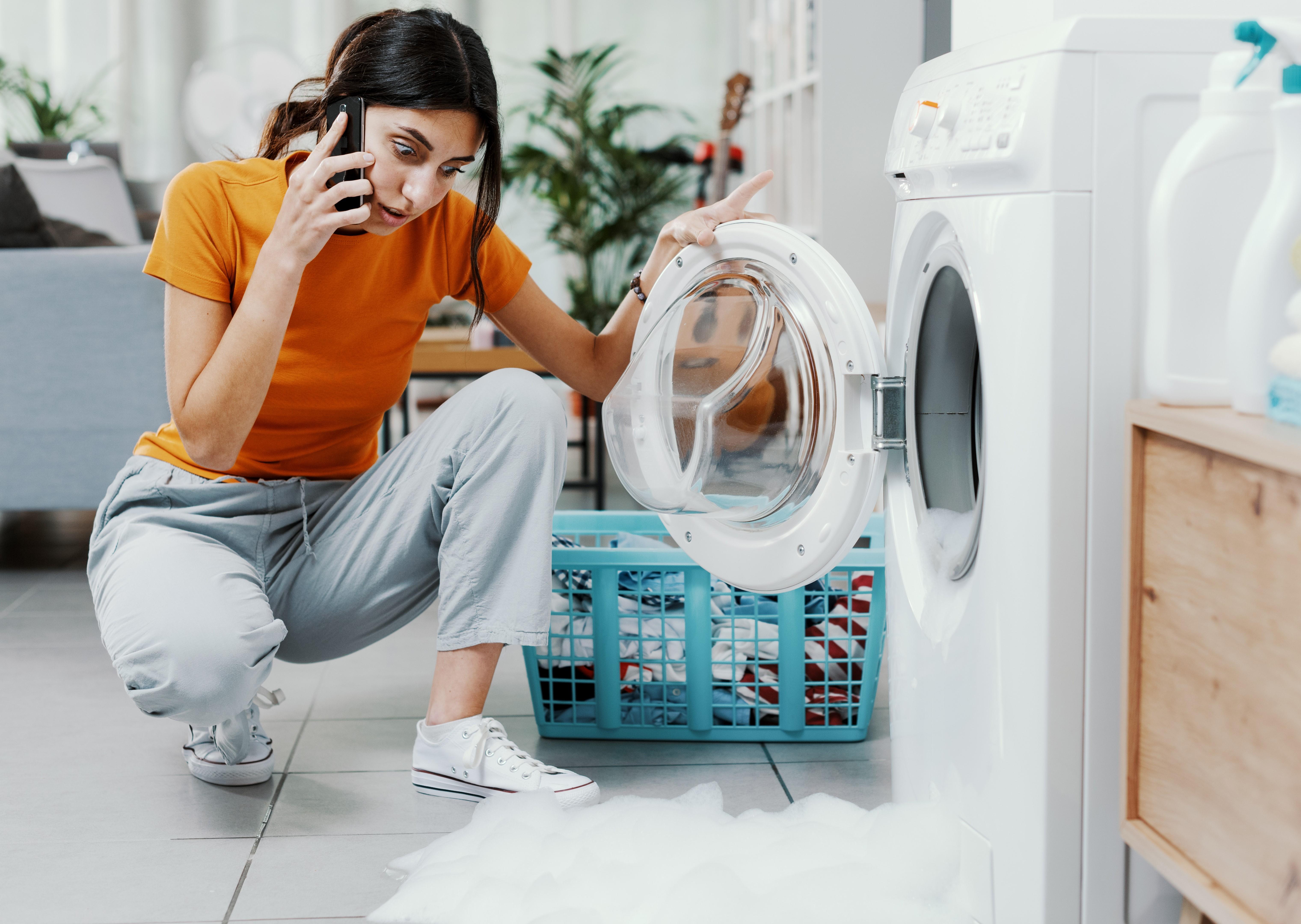 Techtalk Washing Machine Leaking Hero