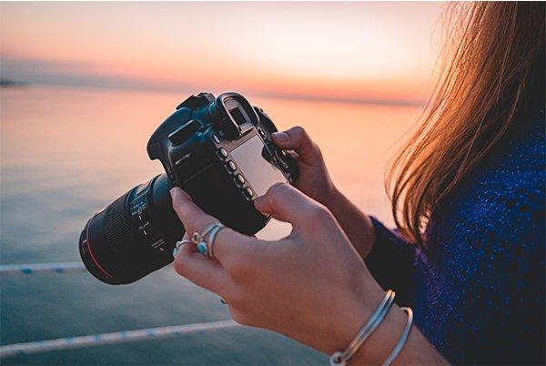 DSLR sunset