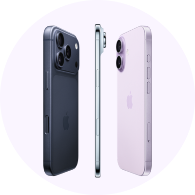 Collection of iPhones