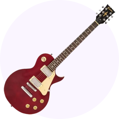 Red les paul Guitar