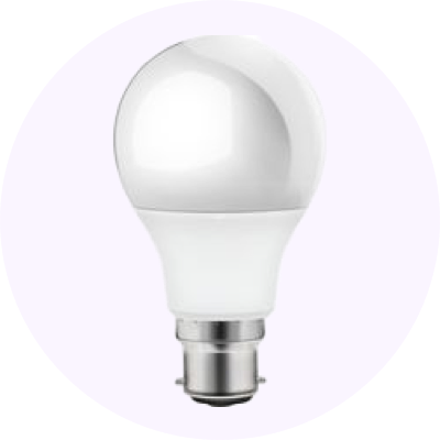A lightbulb