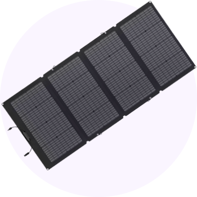 Portable solar panels